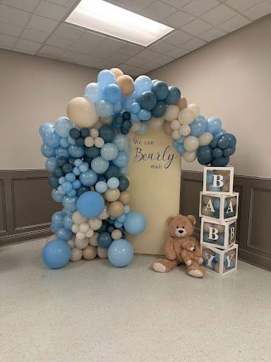 baby shower balloon arch slidell, la